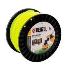 Леска для садовых триммеров Denzel FLEX CORD 96295 (4 мм, 62 м, квадрат)
