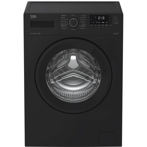 Стиральная машина BEKO WSRE6512ZAA фронтальная 6 кг антрацит